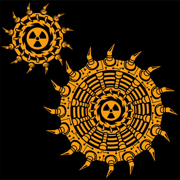 Mikina dámská tekno radioctive core