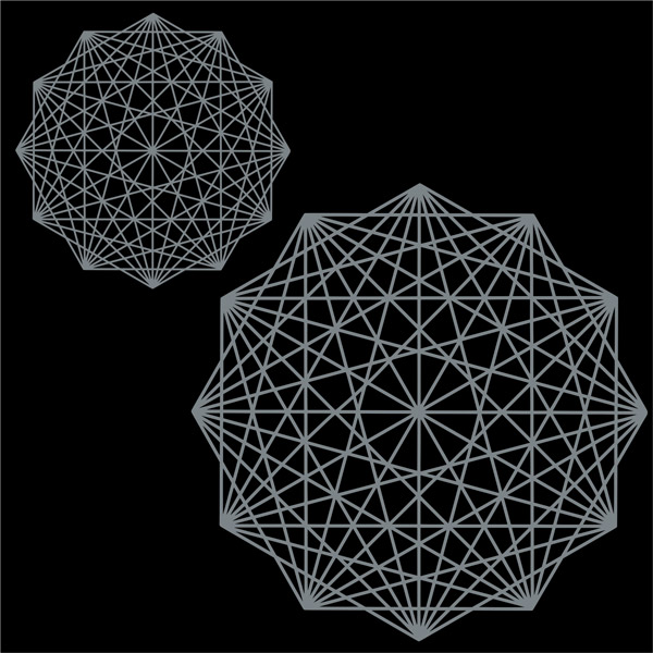 Mikina dámská tekno sacred geometry