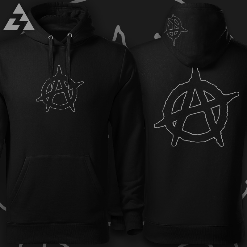 Mikina punk pánská Anarchy