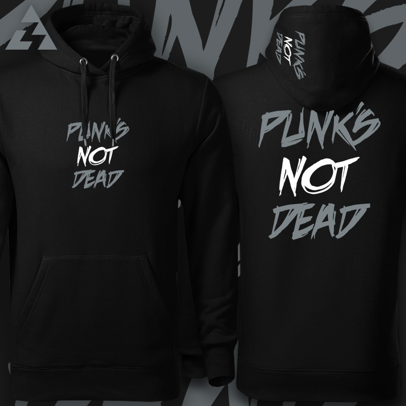 Mikina punk pánská Punk´s not dead