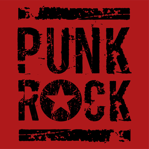 Mikina punk na zip Punk rock