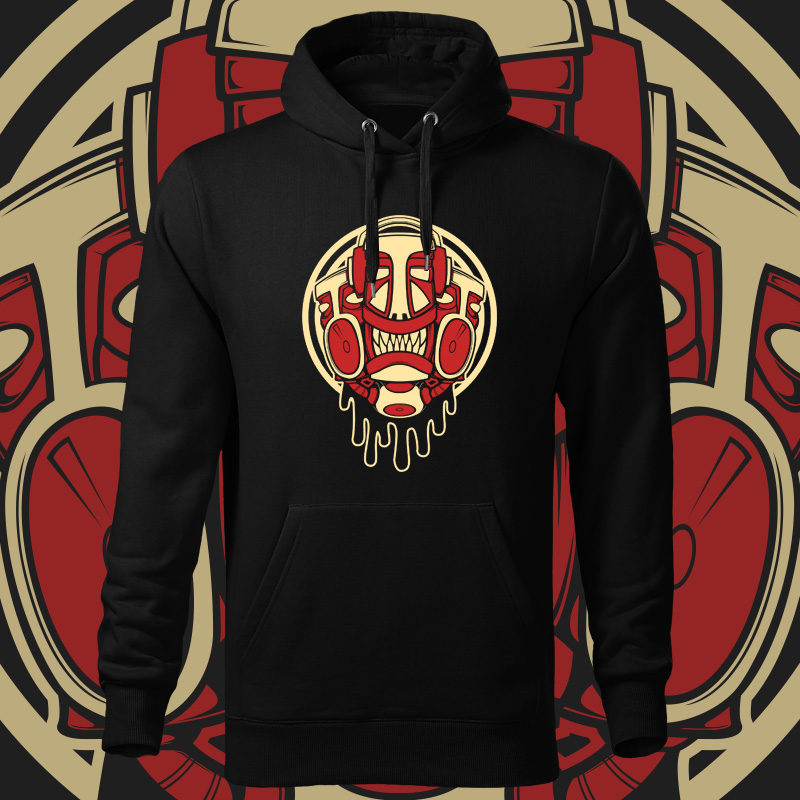 Mikina pánská tekno totem