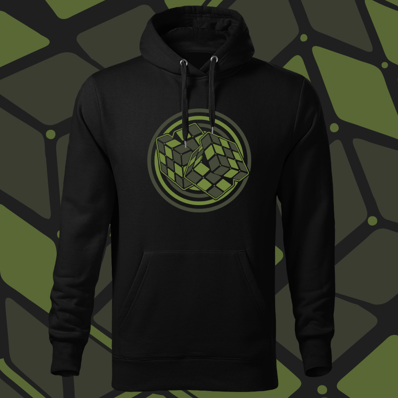 Mikina pánská tekno cube