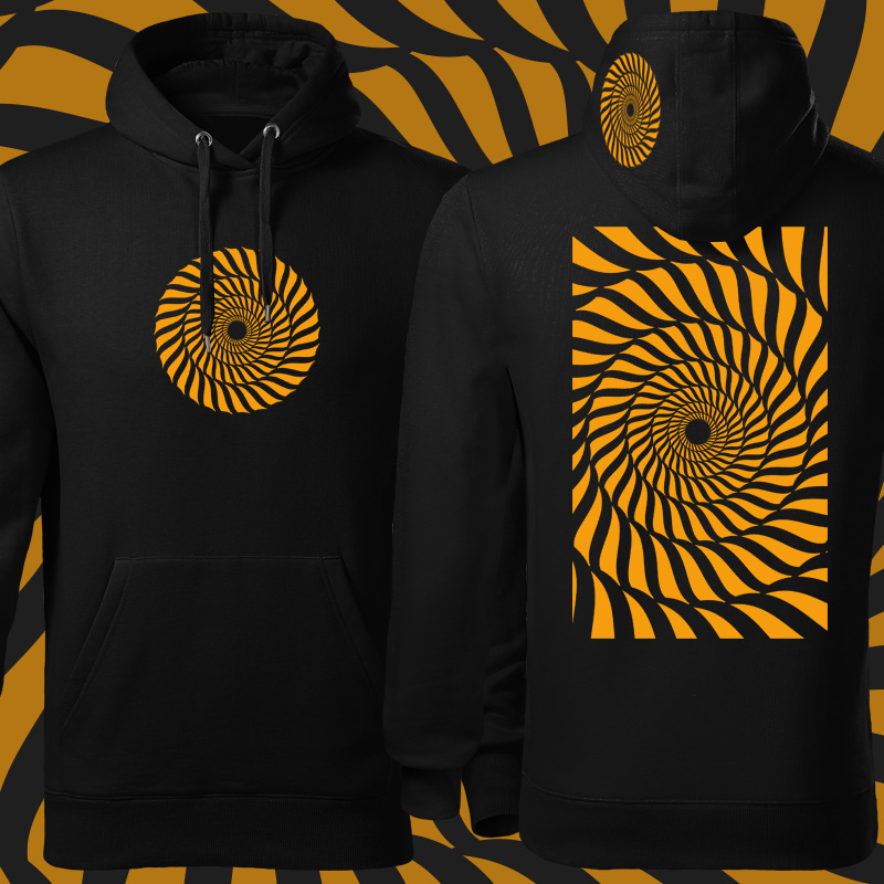 Mikina tekno pánská spiral
