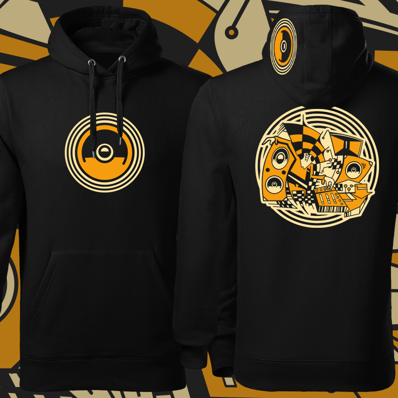 Mikina tekno pánská 