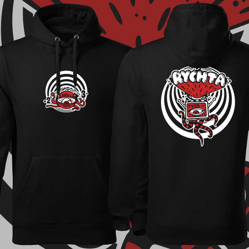 Mikina tekno pánská rychta