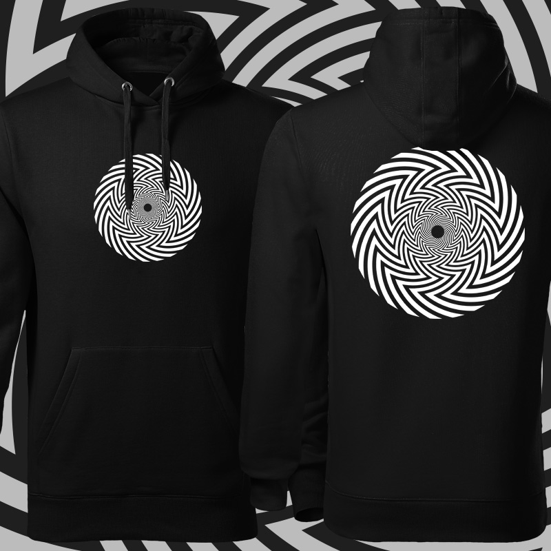 Mikina tekno pánská spiral