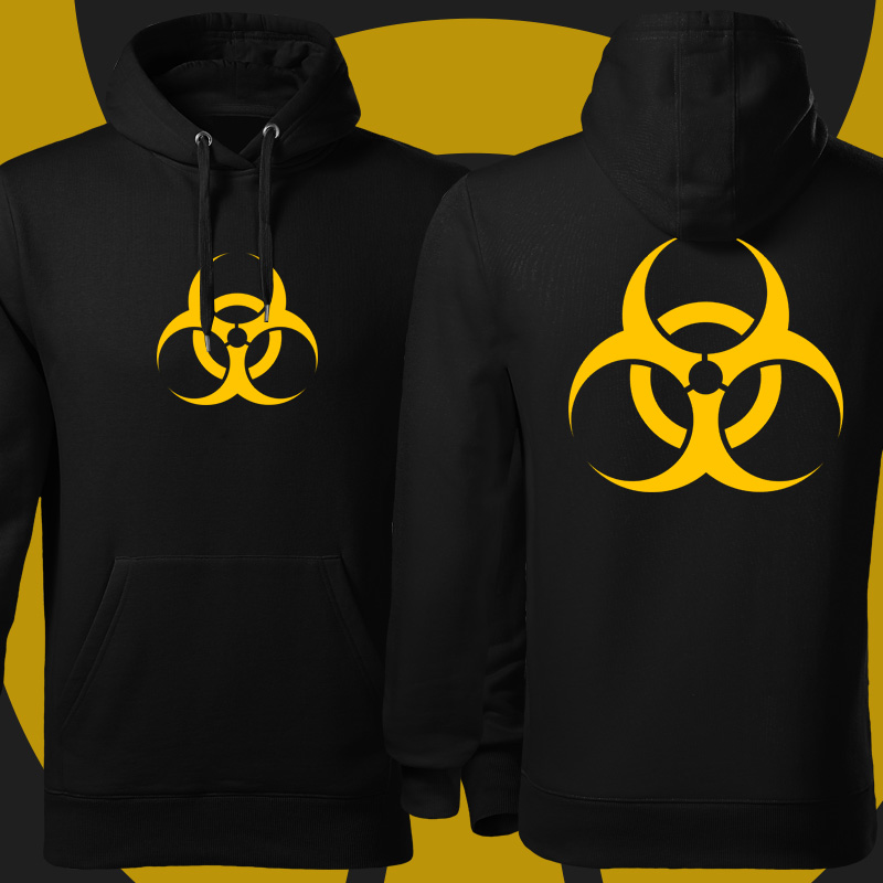 Mikina tekno pánská biohazard