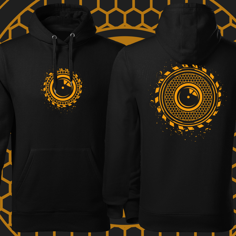 Mikina tekno pánská repro