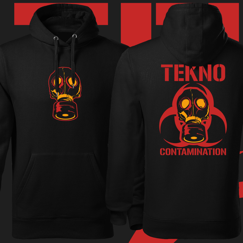 Mikina tekno pánská contamination