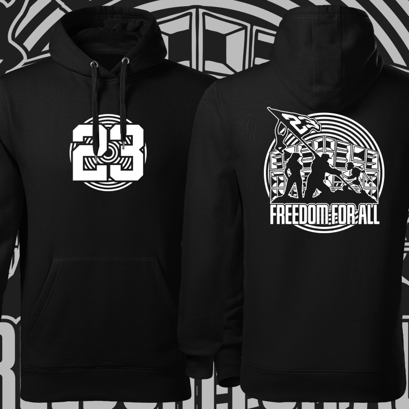 Mikina tekno pánská freedom