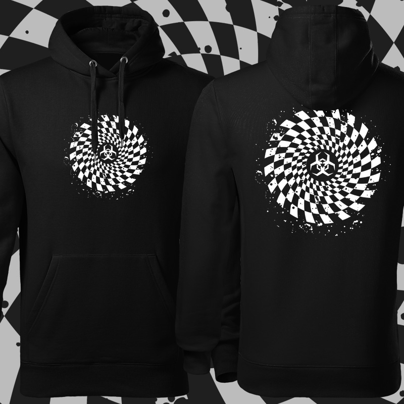 Mikina tekno pánská biohazard