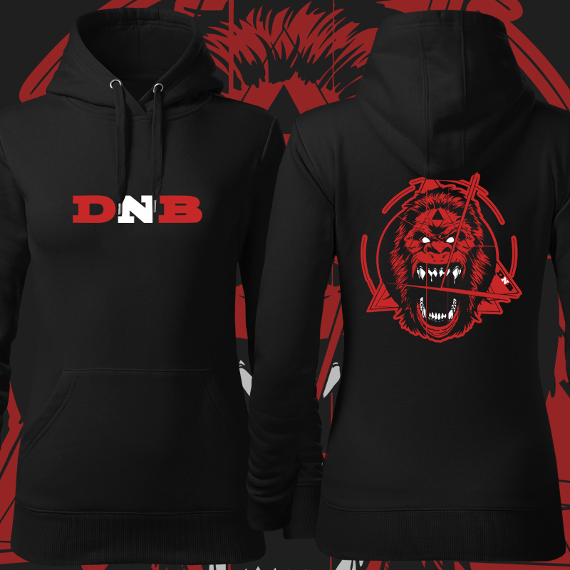 Dnb drum and bass mikina monkey