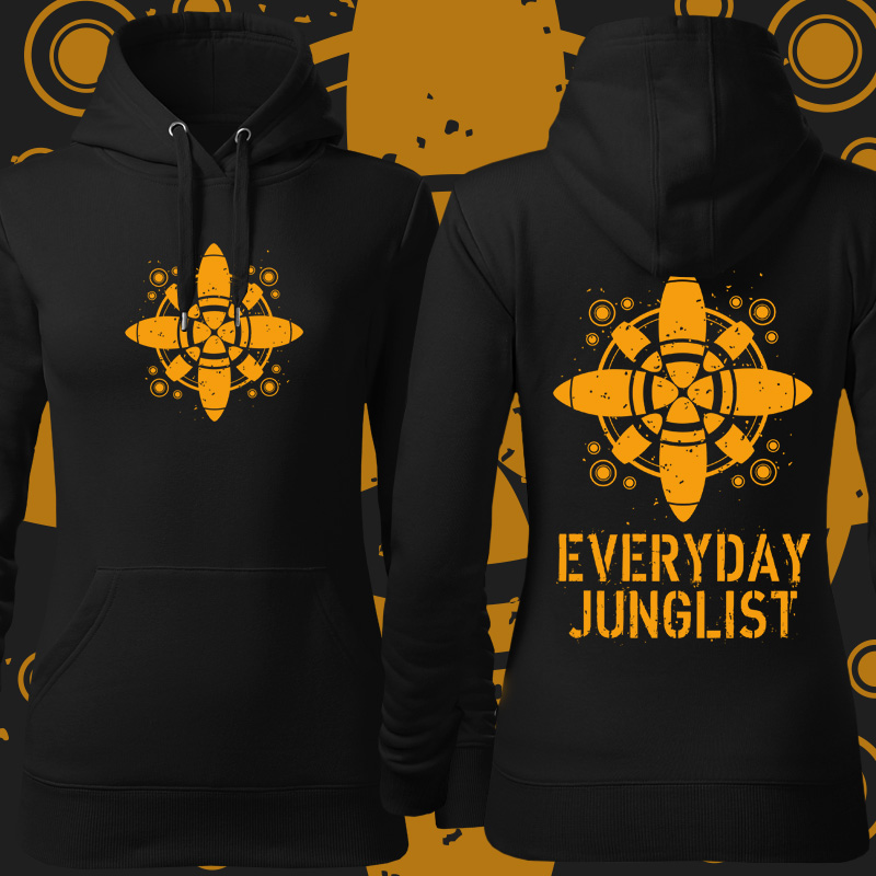 Dnb drum and bass mikina junglist