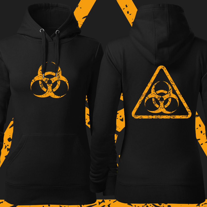 Dnb drum and bass mikina biohazard