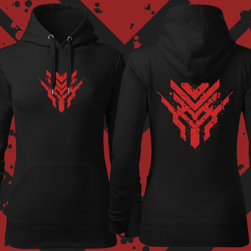 Dnb drum and bass mikina warrior