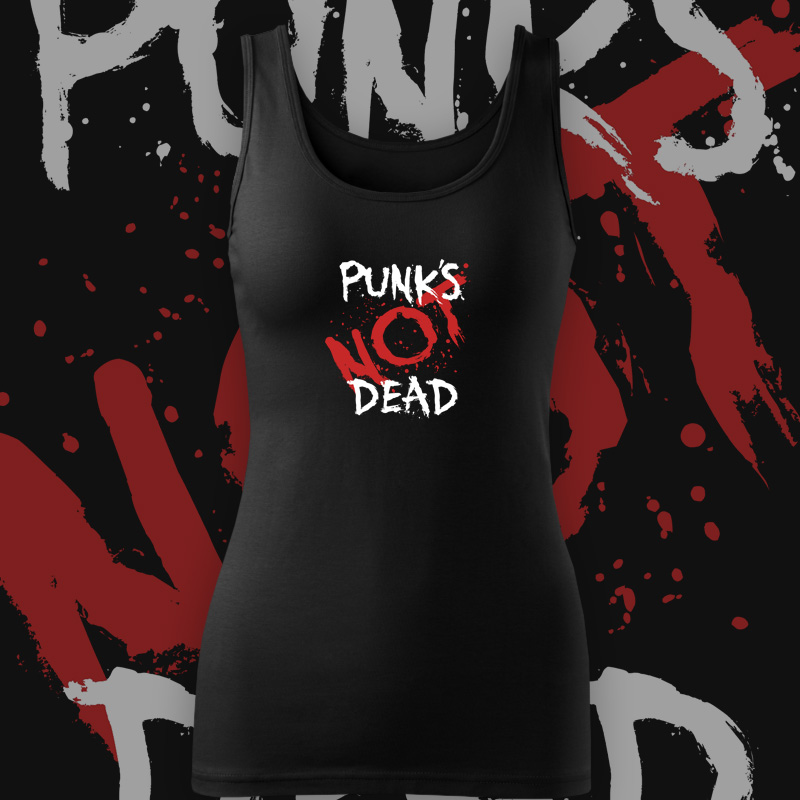 Tílko Punk not dead dámské