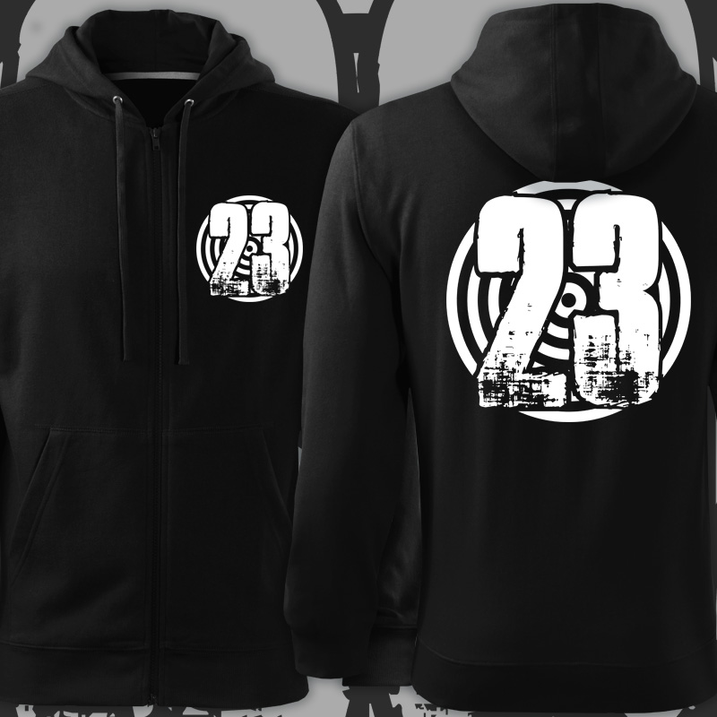 Mikina tekno 23 na zip