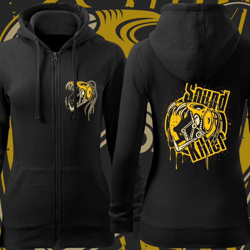 Mikina tekno sound killer dámská