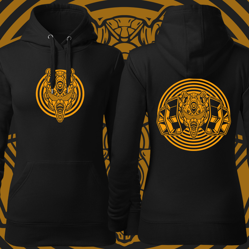 Mikina tekno dámská