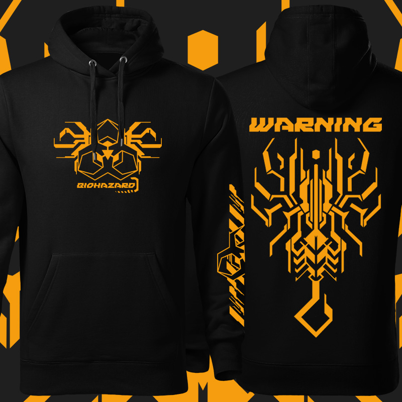 Mikina tekno pánská Biohazard