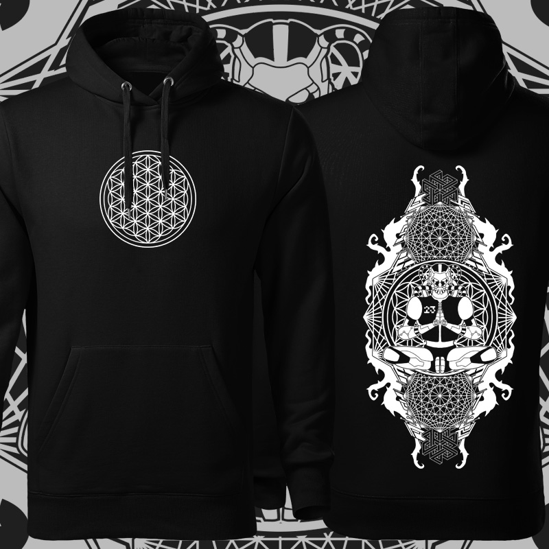 Mikina tekno pánská Meditation