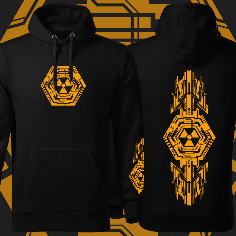 Mikina tekno pánská Radiation