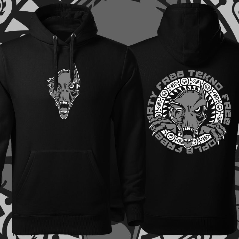 Mikina tekno pánská Free tekno