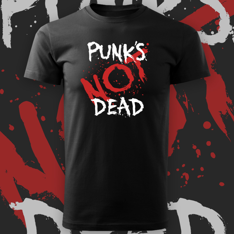 Tričko punk pánské Punks not dead