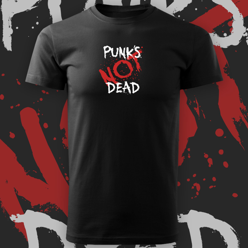 Tričko punk pánské Punks not dead