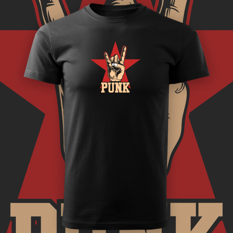 Tričko punk pánské