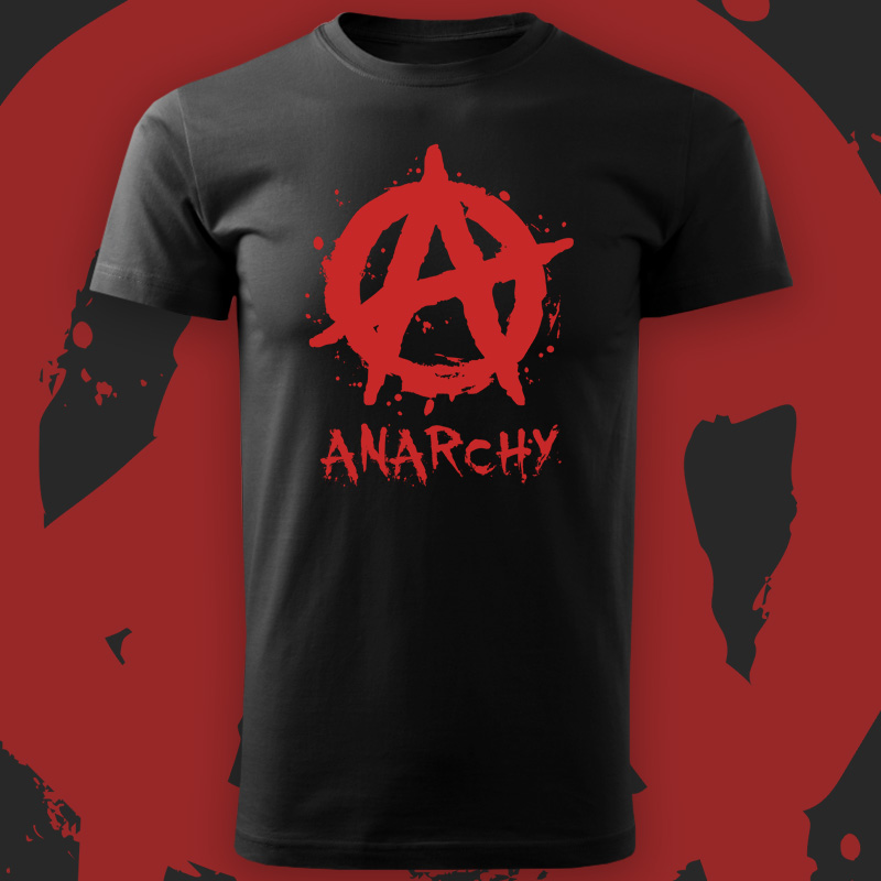 Tričko punk pánské Anarchy