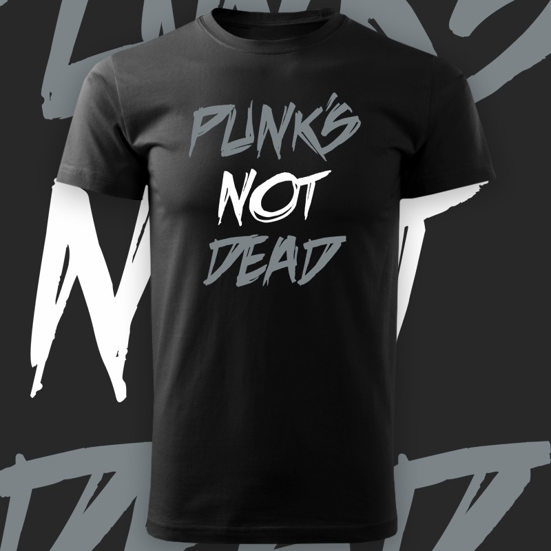 Tričko punk pánské Punks not dead