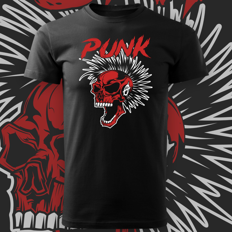 Tričko punk pánské