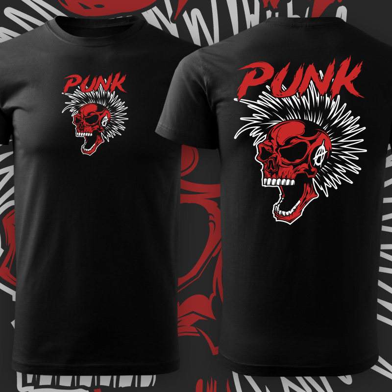 Tričko punk pánské