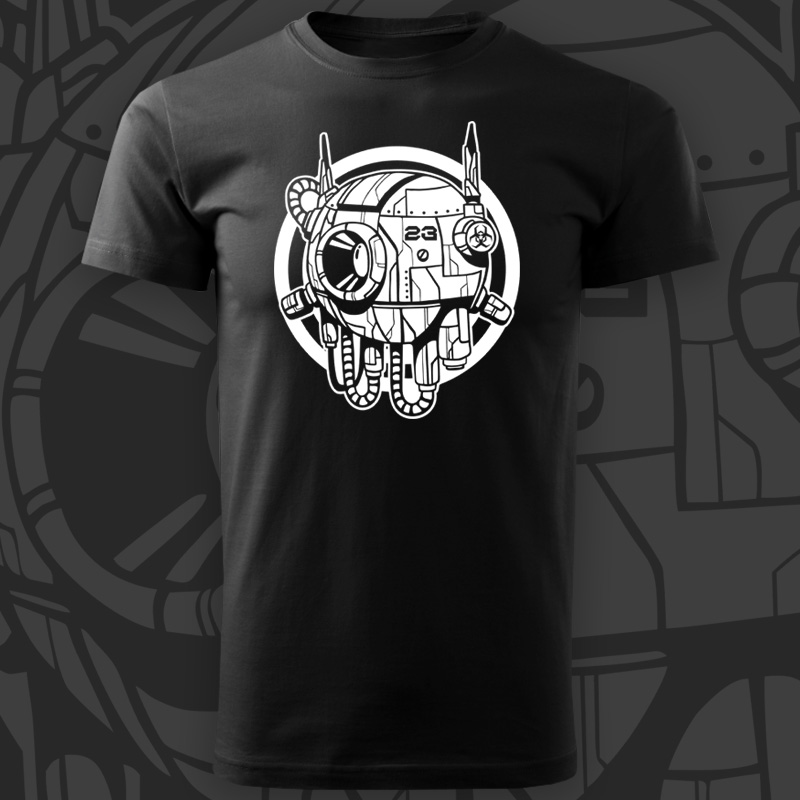 Tričko tekno pánské Robotek