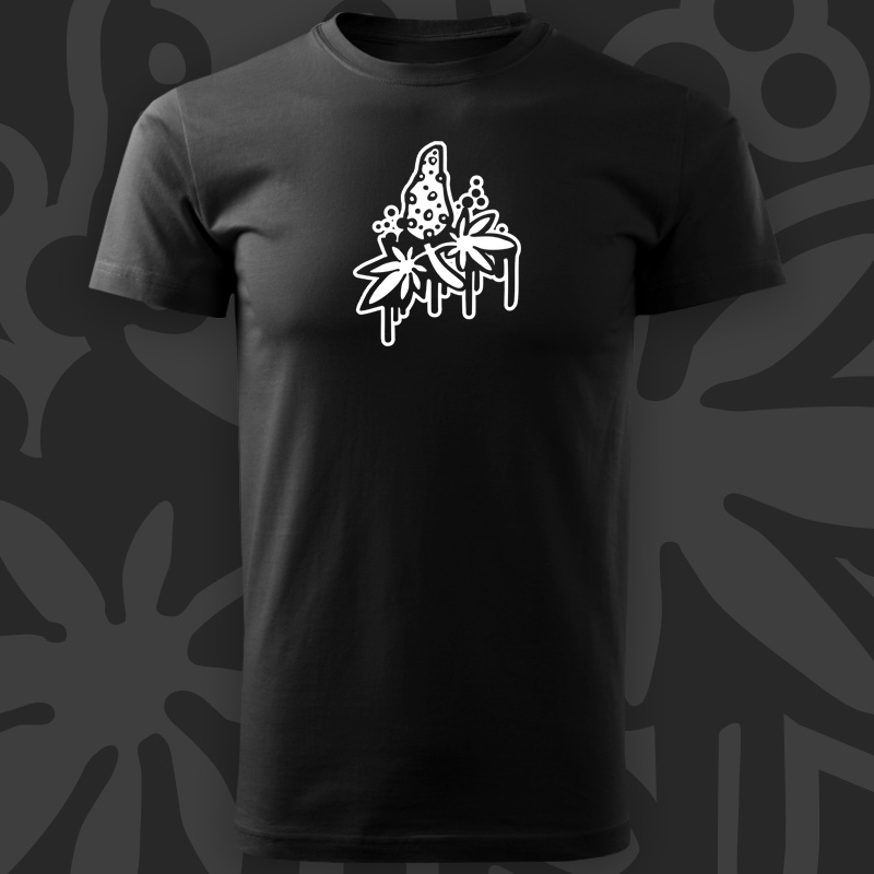 Tričko tekno pánské Cannabis