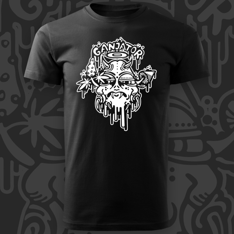 Tričko tekno pánské Ganjator