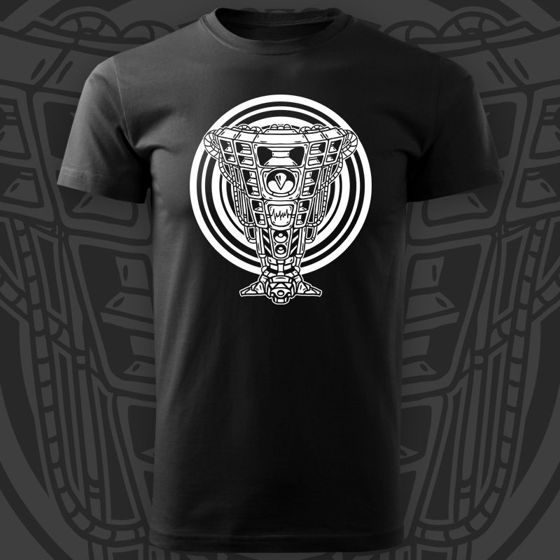 Tričko tekno pánské Reproduktor