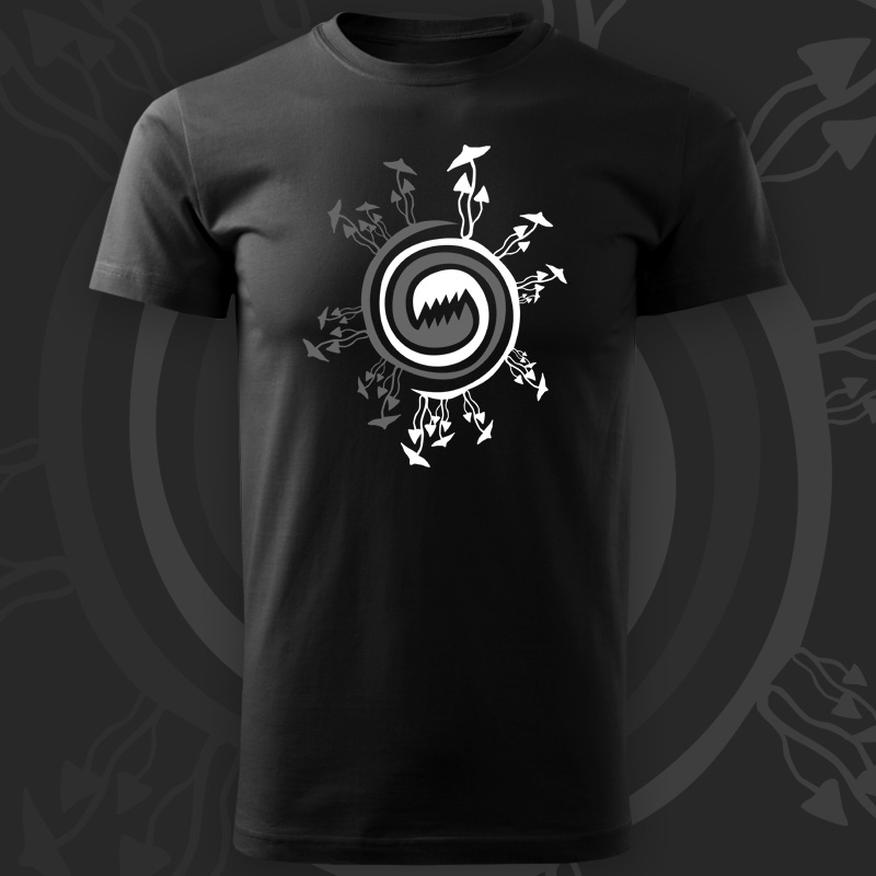 Tričko tekno pánské Magic spiral