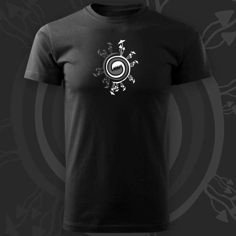 Tričko tekno pánské Magic spiral