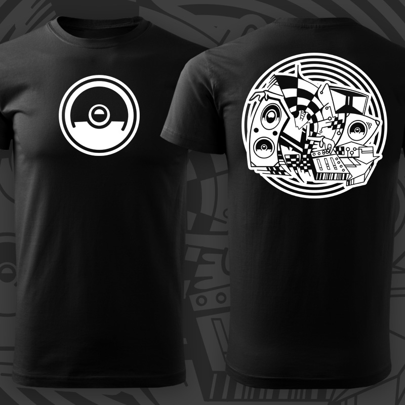 Tričko tekno pánské DJ