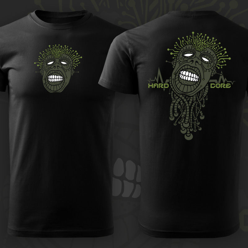 Tričko tekno pánské Hardcore