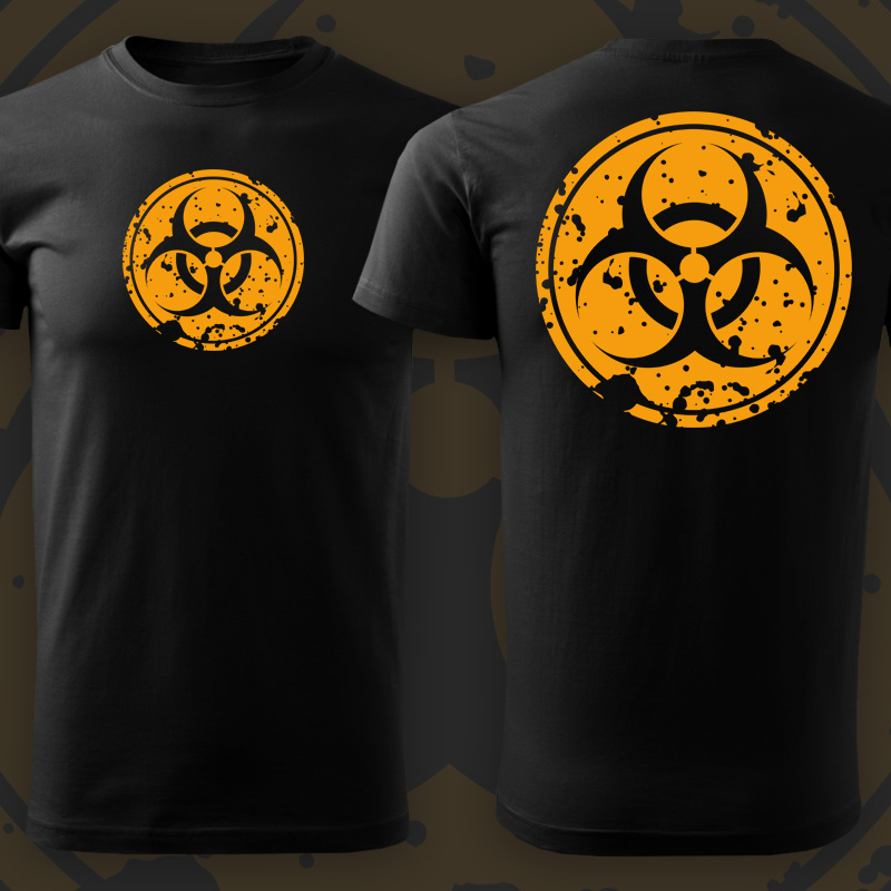 Tričko tekno pánské Biohazard