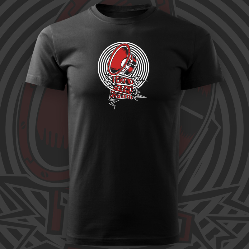 Tričko tekno pánské Speaker