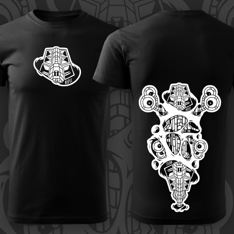 Tričko tekno pánské Repro