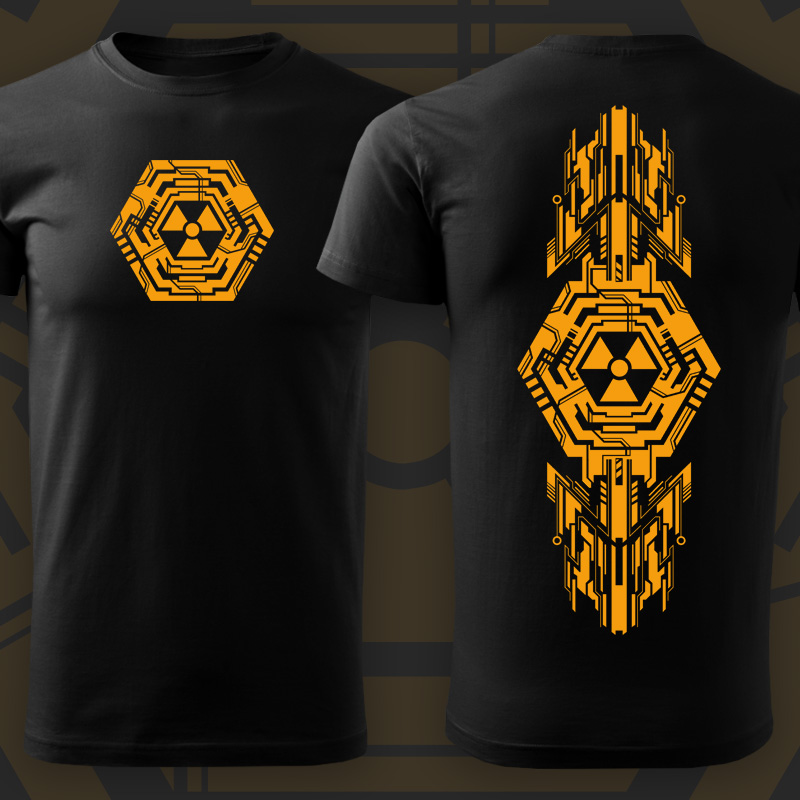 Tričko tekno pánské Radiation