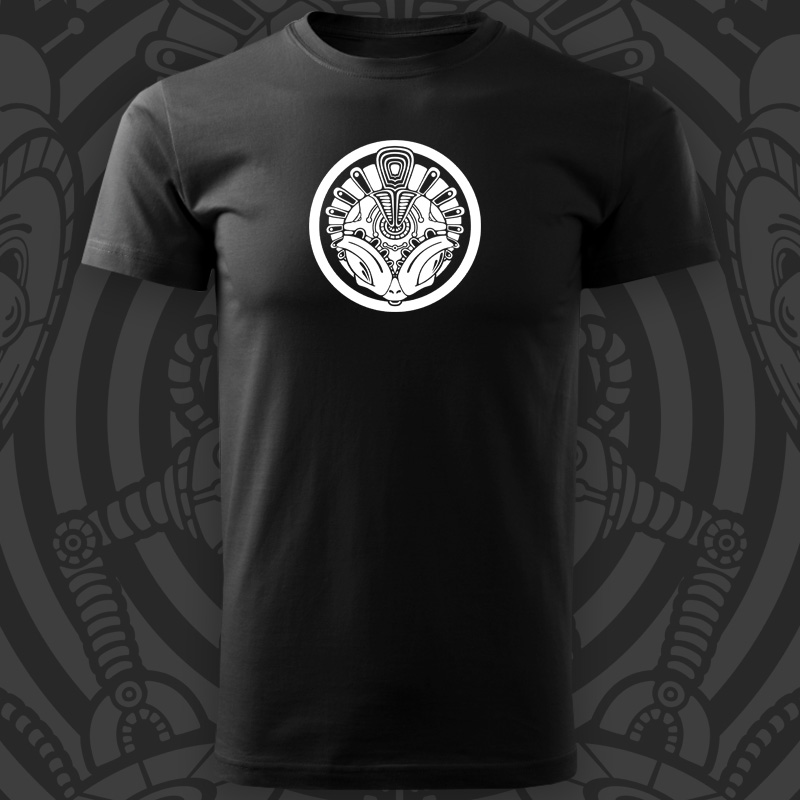 Tričko tekno pánské Alien