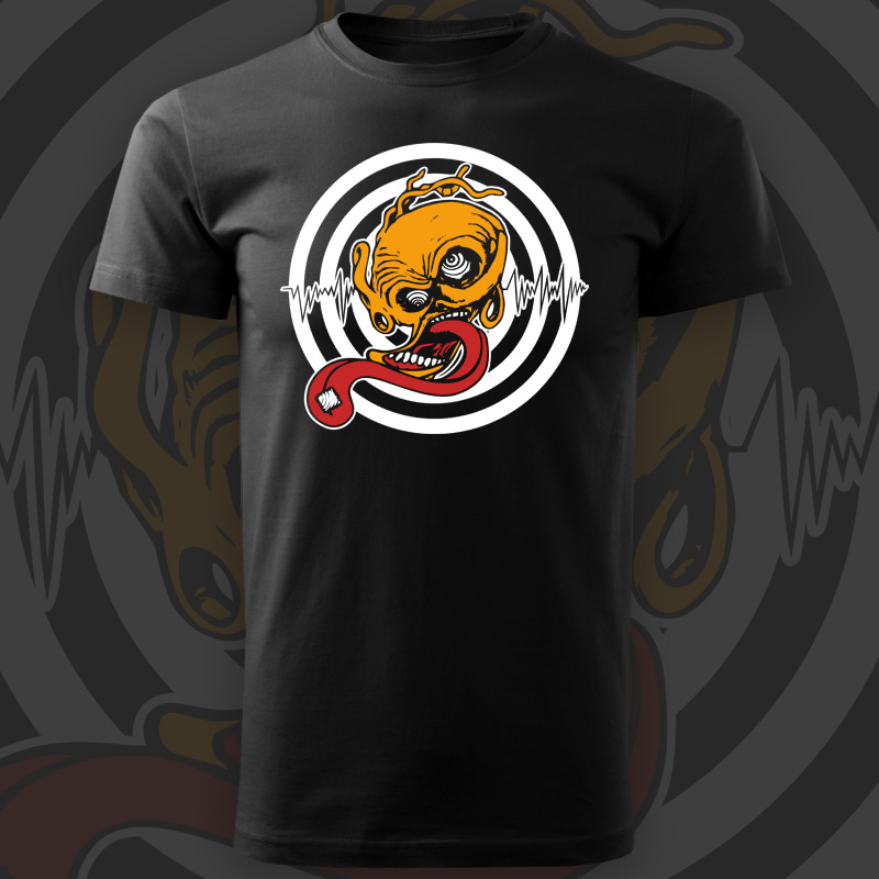 Tričko tekno pánské LSD head