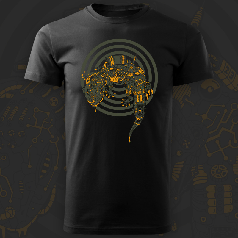 Tričko tekno pánské Lizard